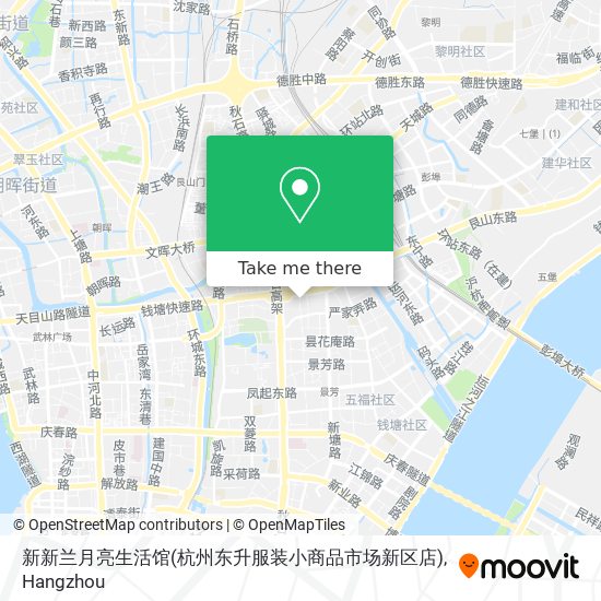 新新兰月亮生活馆(杭州东升服装小商品市场新区店) map