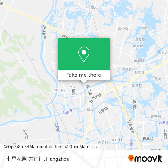 七星花园-东南门 map