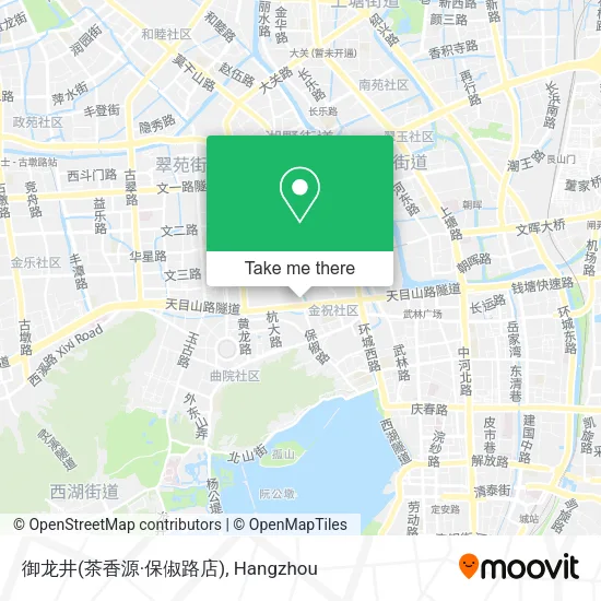 御龙井(茶香源·保俶路店) map