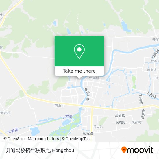 升通驾校招生联系点 map