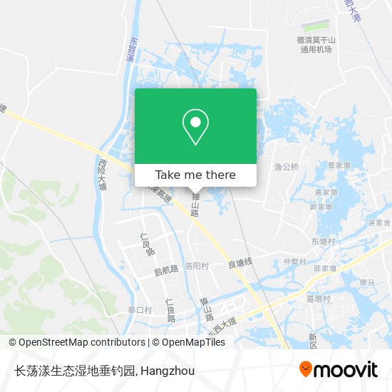 长荡漾生态湿地垂钓园 map