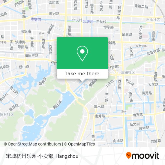 宋城杭州乐园-小卖部 map