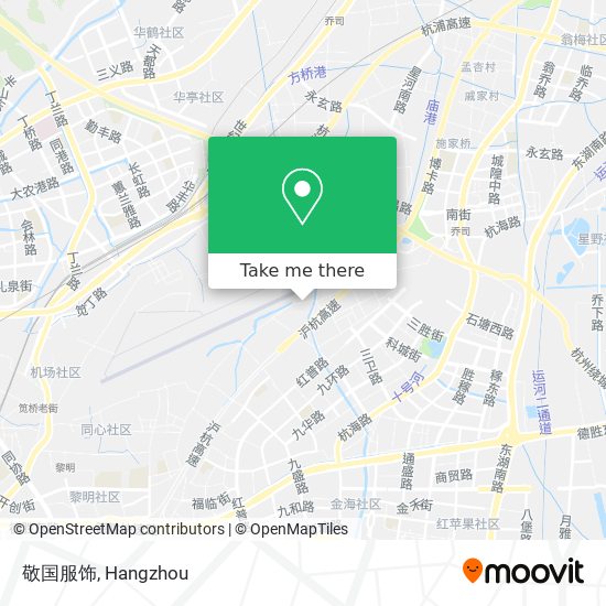敬国服饰 map