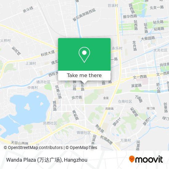Wanda Plaza (万达广场) map