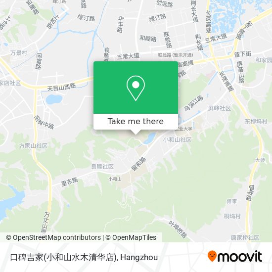 口碑吉家(小和山水木清华店) map
