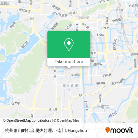 杭州萧山时代金属热处理厂-南门 map