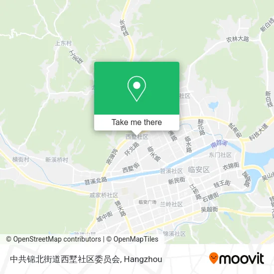 中共锦北街道西墅社区委员会 map