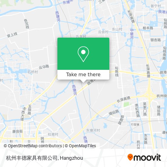 杭州丰德家具有限公司 map