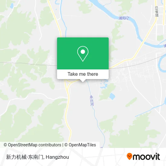 新力机械-东南门 map