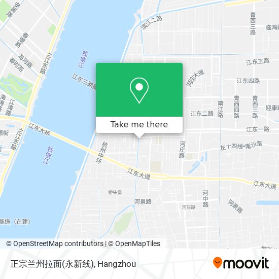 正宗兰州拉面(永新线) map