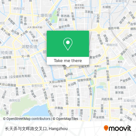 长天弄与文晖路交叉口 map