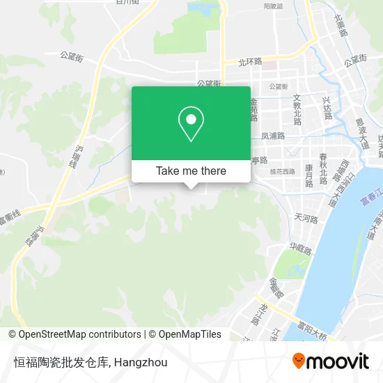 恒福陶瓷批发仓库 map
