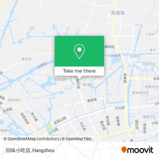 回味小吃店 map