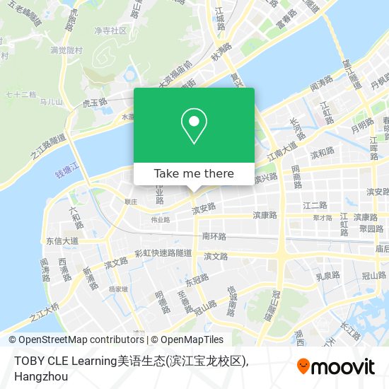 TOBY CLE Learning美语生态(滨江宝龙校区) map