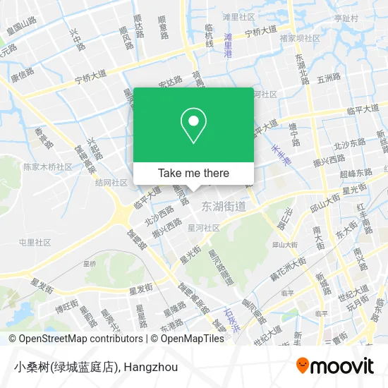 小桑树(绿城蓝庭店) map