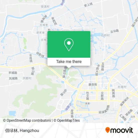 倡绿林 map