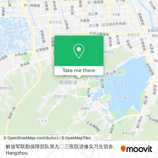 解放军联勤保障部队第九〇三医院进修实习生宿舍 map