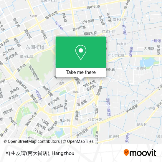 鲜生友请(南大街店) map