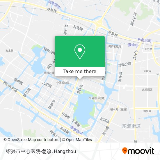 绍兴市中心医院-急诊 map