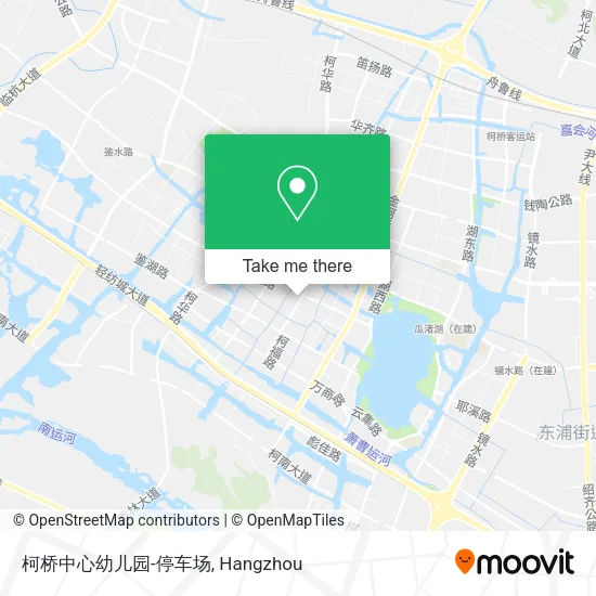 柯桥中心幼儿园-停车场 map