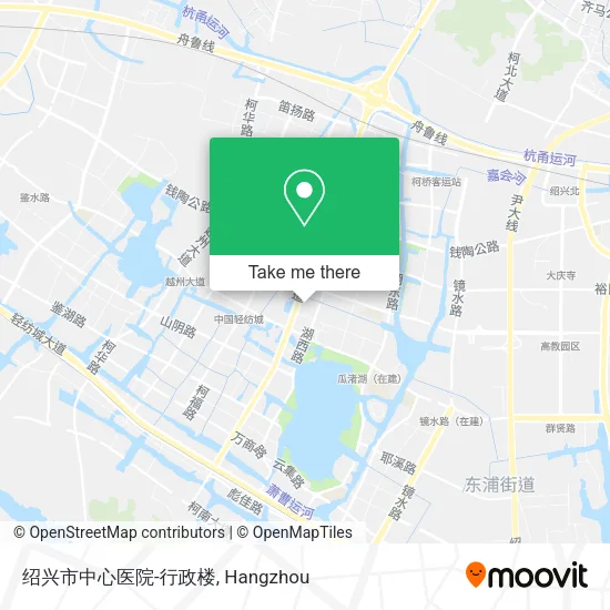 绍兴市中心医院-行政楼 map