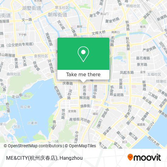 ME&CITY(杭州庆春店) map