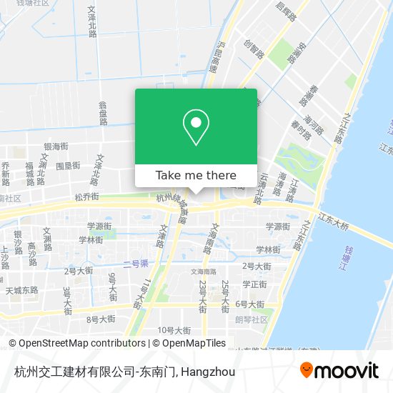 杭州交工建材有限公司-东南门 map