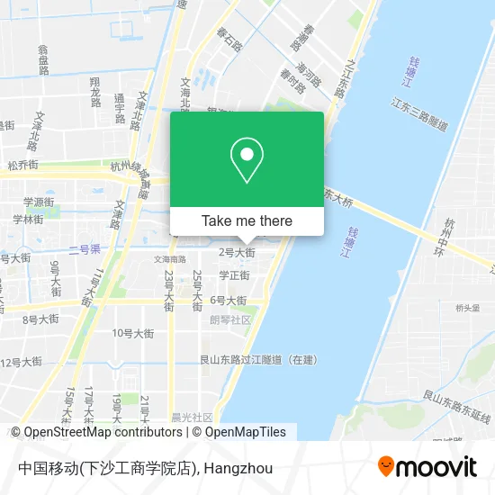 中国移动(下沙工商学院店) map