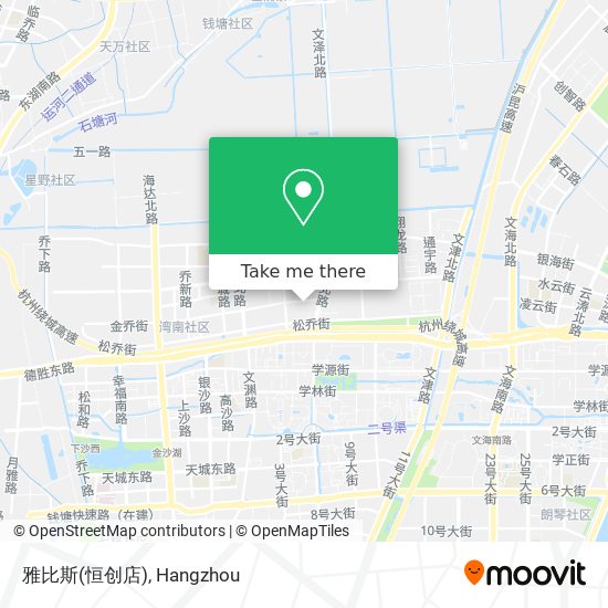 雅比斯(恒创店) map