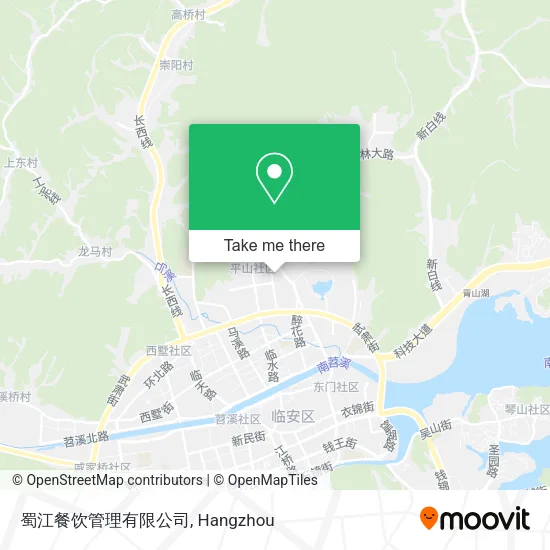 蜀江餐饮管理有限公司 map