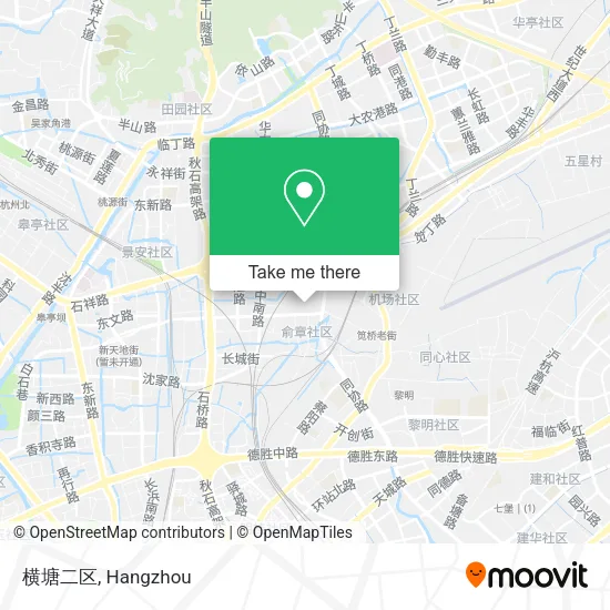 横塘二区 map