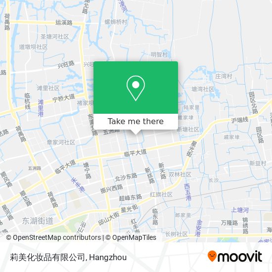 莉美化妆品有限公司 map