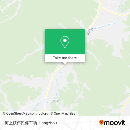 河上镇伟民停车场 map