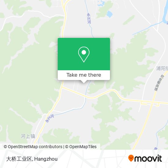 大桥工业区 map