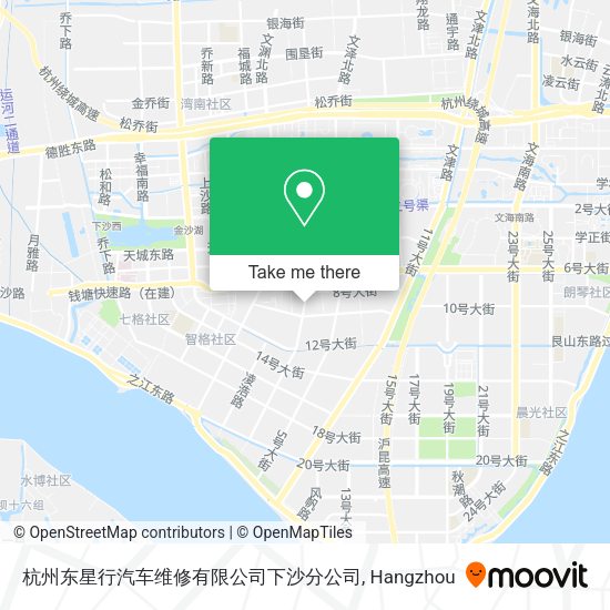 杭州东星行汽车维修有限公司下沙分公司 map
