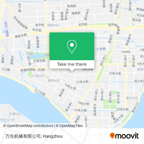 万先机械有限公司 map