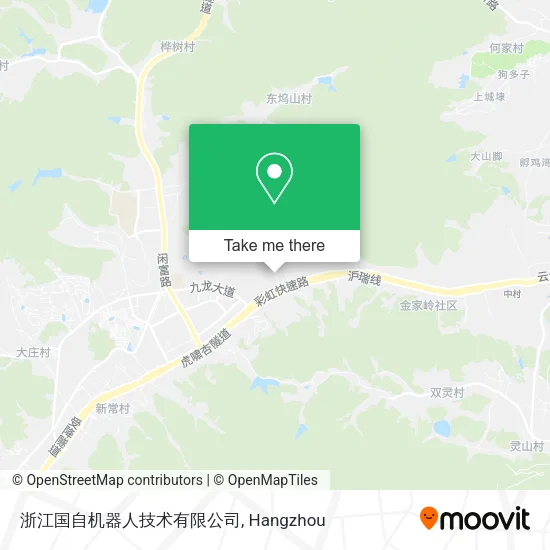 浙江国自机器人技术有限公司 map