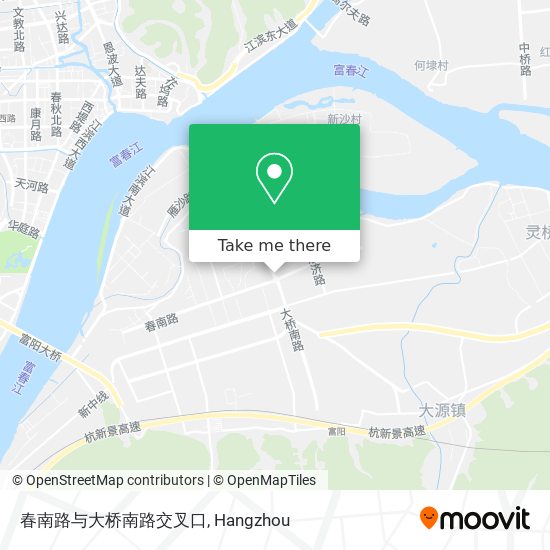 春南路与大桥南路交叉口 map