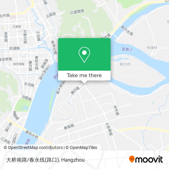 大桥南路/春永线(路口) map