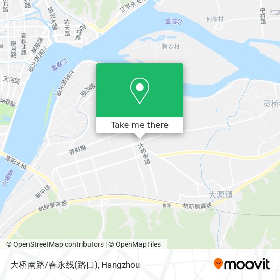 大桥南路/春永线(路口) map