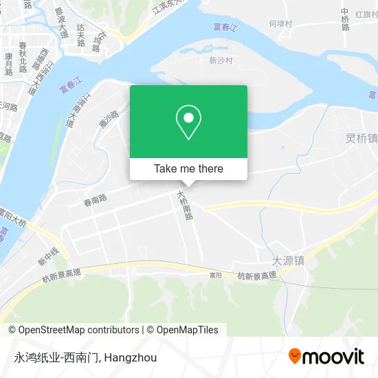 永鸿纸业-西南门 map