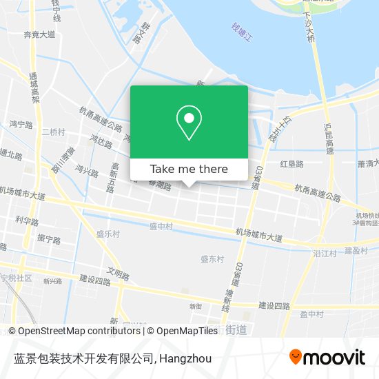 蓝景包装技术开发有限公司 map