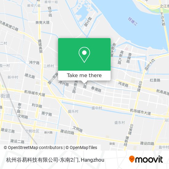 杭州谷易科技有限公司-东南2门 map