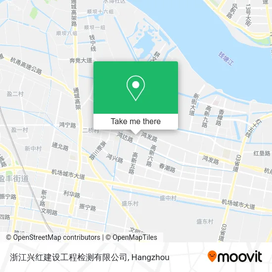 浙江兴红建设工程检测有限公司 map