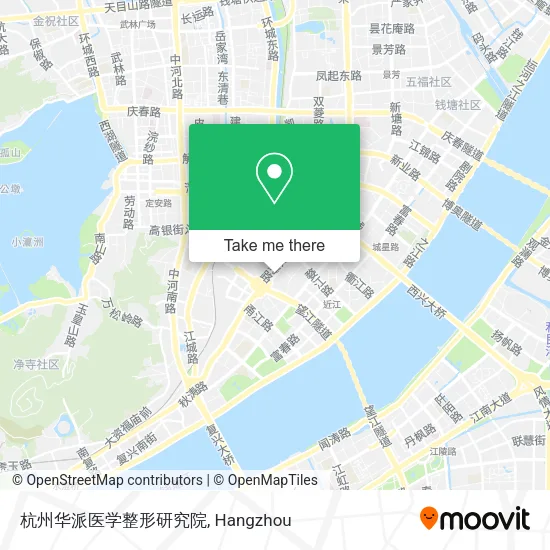 杭州华派医学整形研究院 map