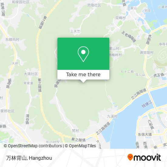 万林背山 map
