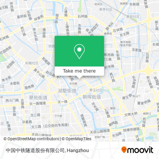 中国中铁隧道股份有限公司 map