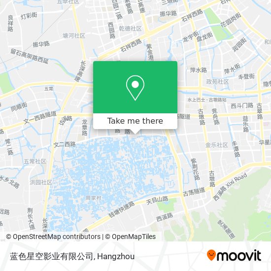 蓝色星空影业有限公司 map