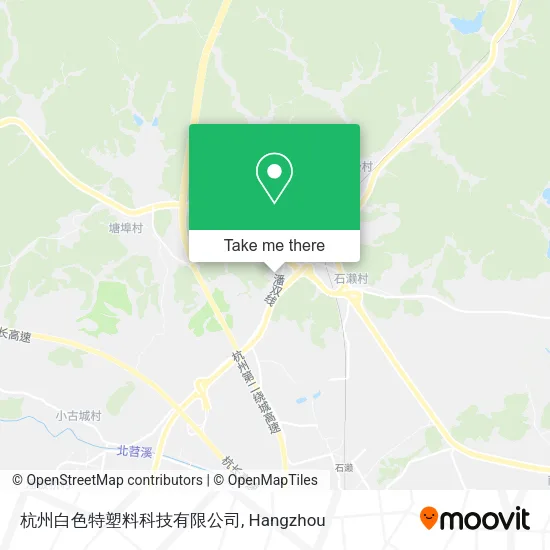 杭州白色特塑料科技有限公司 map