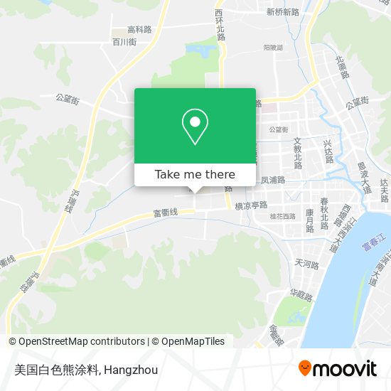 美国白色熊涂料 map